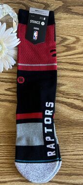 Stance Toronto Raptors NBA Socks Official Team Gear Medium 6-8.5
